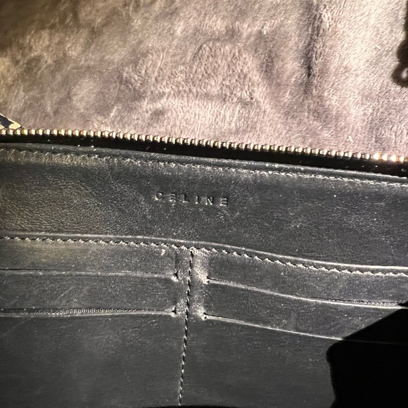 Celine Wallet - Black leather - Picture 6 of 7